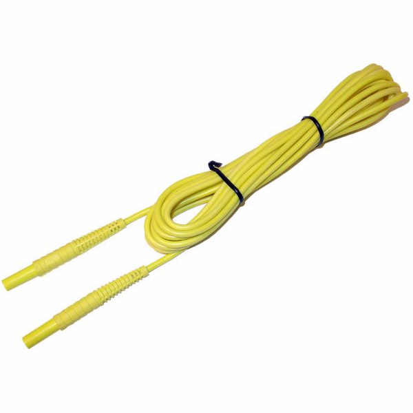 Sonel Žlutý měřicí kabel s banánkovými zástrčkami 10 m (W...