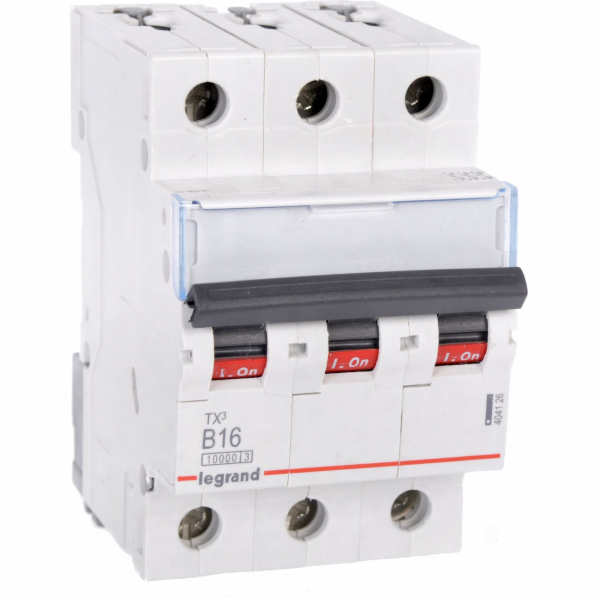 Legrand Jistič 3P B 16A 10kA AC S313 TX3 (404126)
