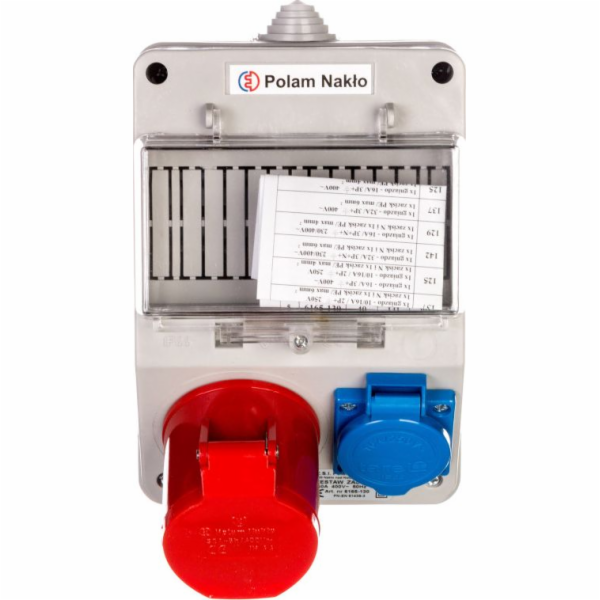 Tarel Napájecí sada 32A/400V 4P + 10/16A 250V + odbočná d...