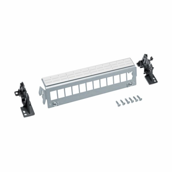 Hager Modulární konektor 12 x RJ45 Keystone na lištu (FZ1...