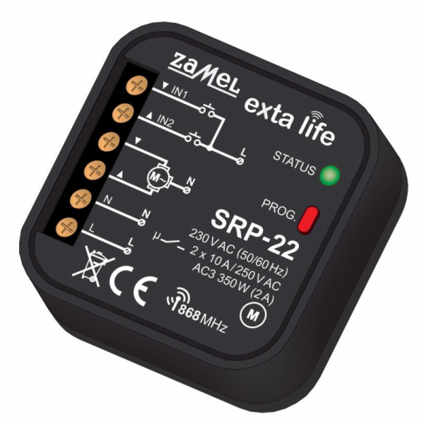 Zamel Rádiový ovladač rolet SRP-22