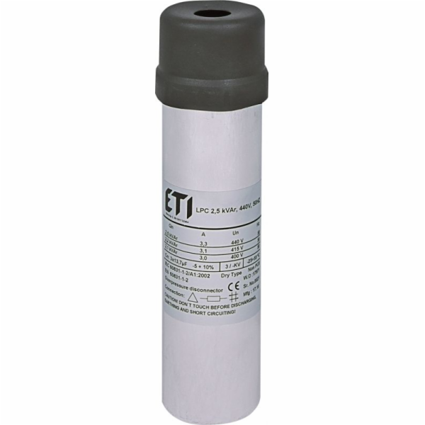 Eti-Polam kondenzátor LPC 25 kVAr 440 V 50 Hz (004656710)