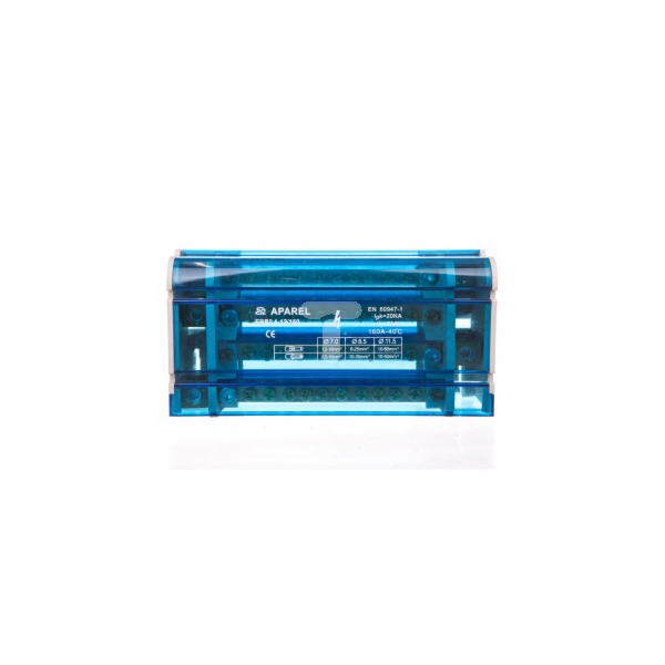 Ergom 4cestný rozvodný blok 1x11,5 mm2 + 3x8,5 mm2 + 8x7 ...