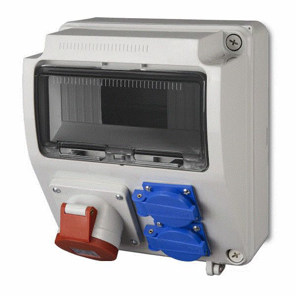 Elektro-Plast Rozvaděč pro budovy 9 modulů 2x2P+Z 5P/16A ...