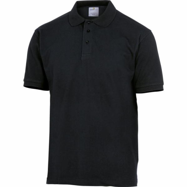 Delta Plus Polo tričko Agra s krátkým rukávem, černé, XL ...