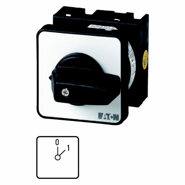 Eaton Vačkový spínač 0-1 3P 20A pro vestavbu T0-2-15403/E...