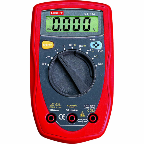 Uni-T UT33A multimetr (EMU_UT33A)