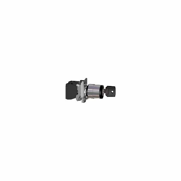 Schneider Electric 2polohový spínač, klíč 22 mm, černý, 1...