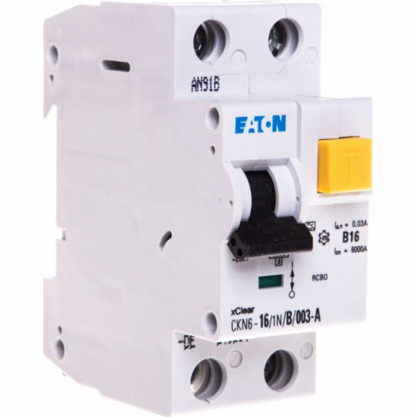Eaton Diferenciální jistič 2P 16A B 0,03A typ AC PKNM 16/...