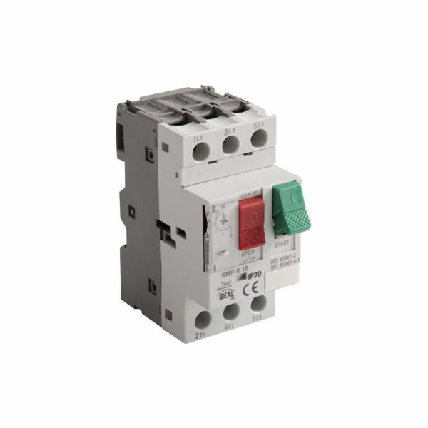 Kanlux Motorový jistič 3P 1,6 - 2,5A 33,5A KMP-2,5 (24066)