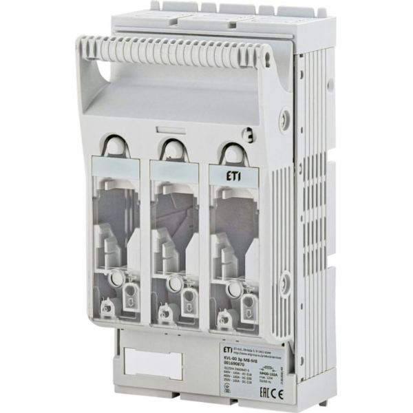 Eti-Polam Pojistkový odpínač KVL-00 3p M8-M8 001690870