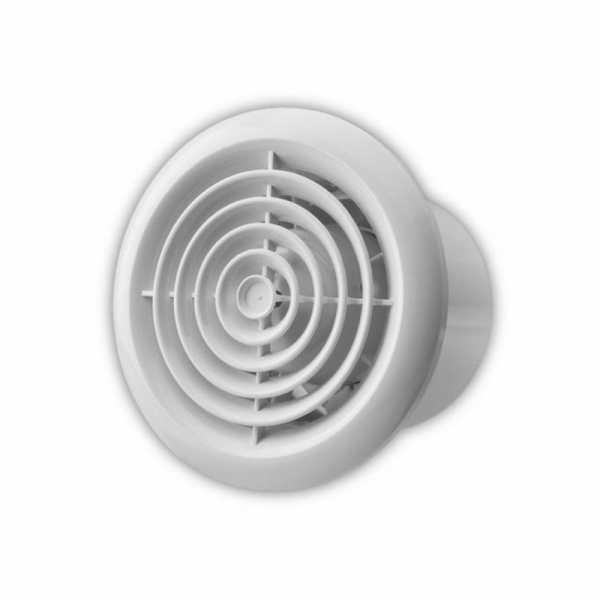 Vents Axiální ventilátor fi 125 230V 16W 185m3/h 35dB kul...