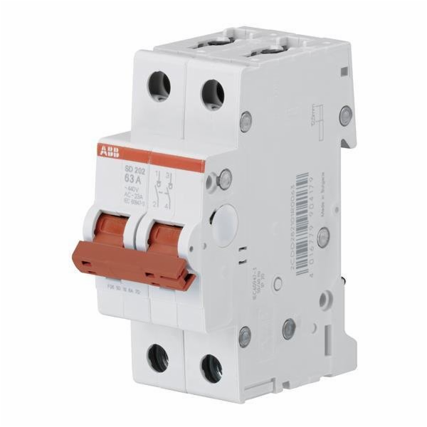 ABB Modulární odpínač 16A 2P SD202/16 2CDD282101R0016