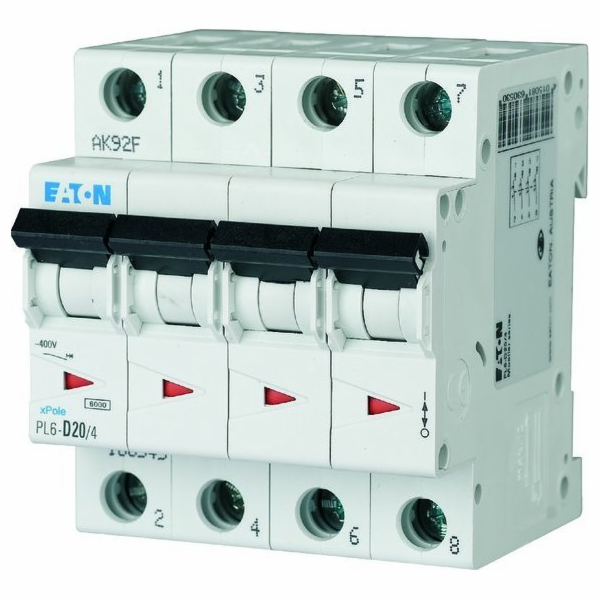 Eaton Jistič PL6-C20/4 6KA