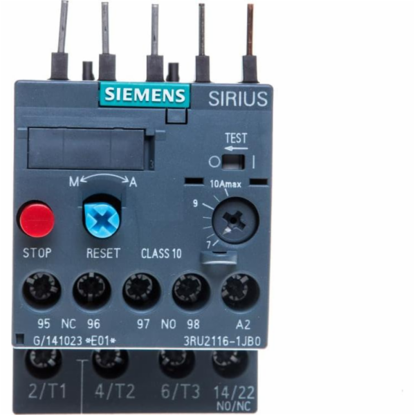 Siemens Tepelné relé 7-10A S00 3RU2116-1JB0