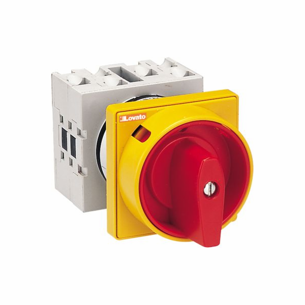 Lovato Electric 0-1 4P 32A zapuštěný vačkový spínač se žl...
