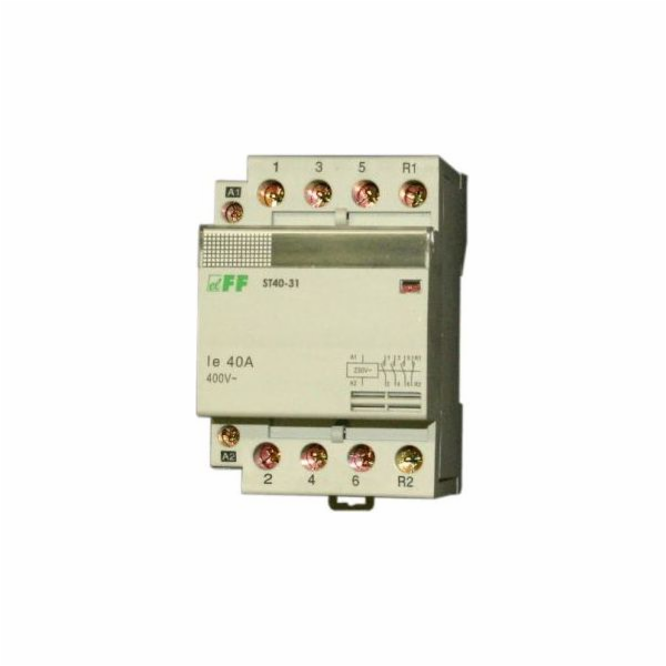 F&F Modulární stykač 63A 4Z 0R 24V AC (ST63-40/24)