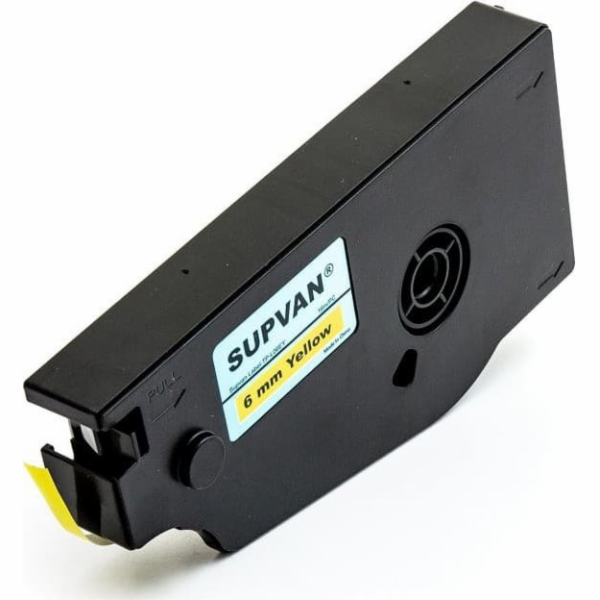 SUPVAN TECHNOLOGY Žlutá samolepicí páska 6 mm 16 m TP-L06EY