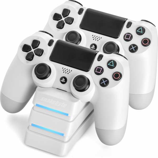 Snakebyte Nabíjecí stanice TWIN:CHARGE 4 pro PS4, bílá