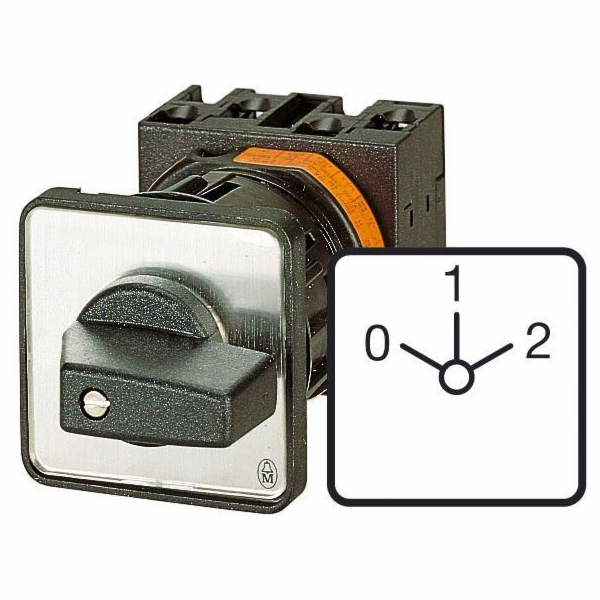 Eaton Vačkový spínač 0-1-2 3P 20A pro instalaci T0-3-8451...