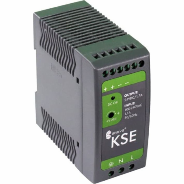 BREVE Spínaný napájecí zdroj KSE 04012 230/12VDC 40W 3,3A...
