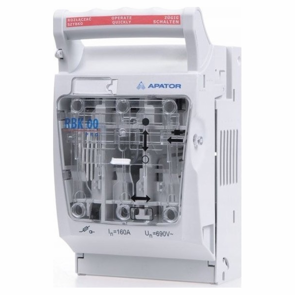 Apator Pojistkový odpínač 160A RBK 00 pro-MW /šroubové sv...