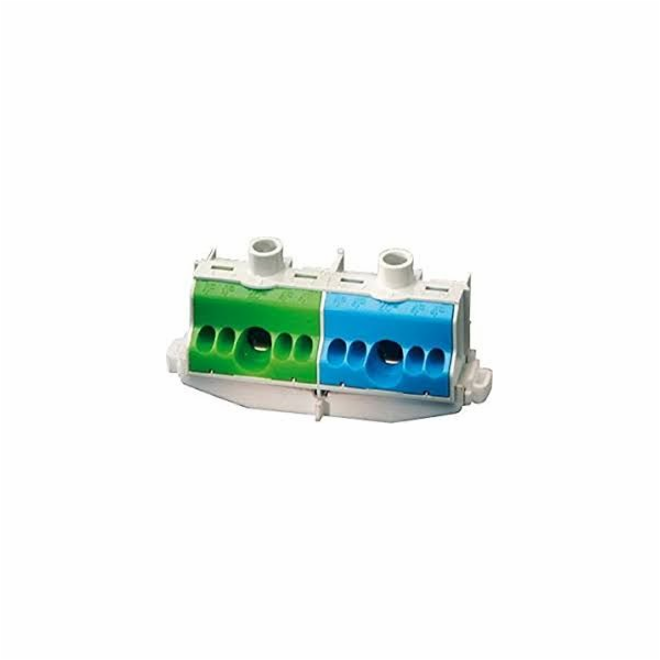 Hensel PE a N svorkovnice na DIN lištu 80A 2x 1x25mm + 4x...