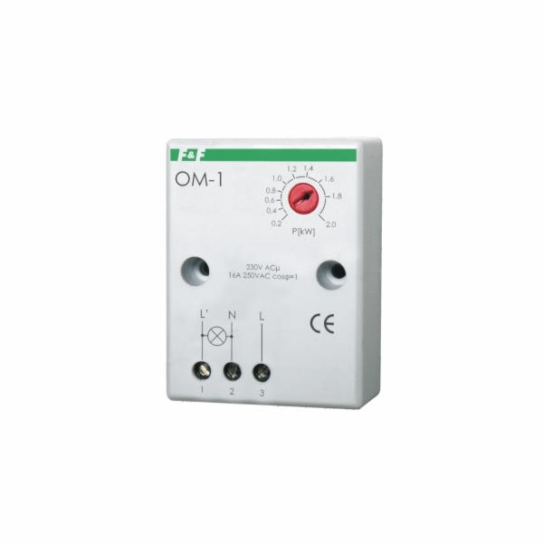 F&F Omezovač spotřeby energie n/t 16A 200-2000W OM-1