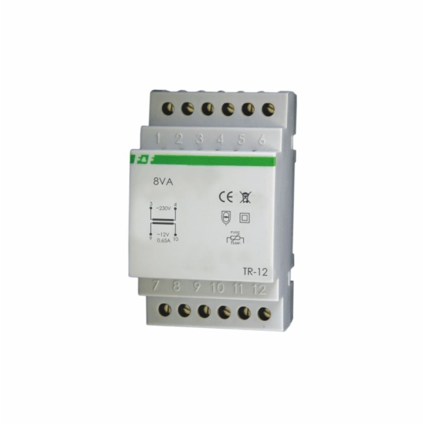 F&F Síťový transformátor TR-12 230V 0,66A 12V AC TR-12