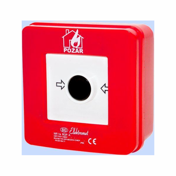 Elektromet Ruční hlásič požáru NO-NO IP65 WP-2s ROP A (92...