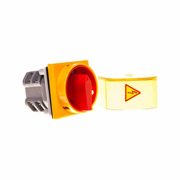 Spamel Switch se žlutočerveným předním panelem IP65 (ŁK16...