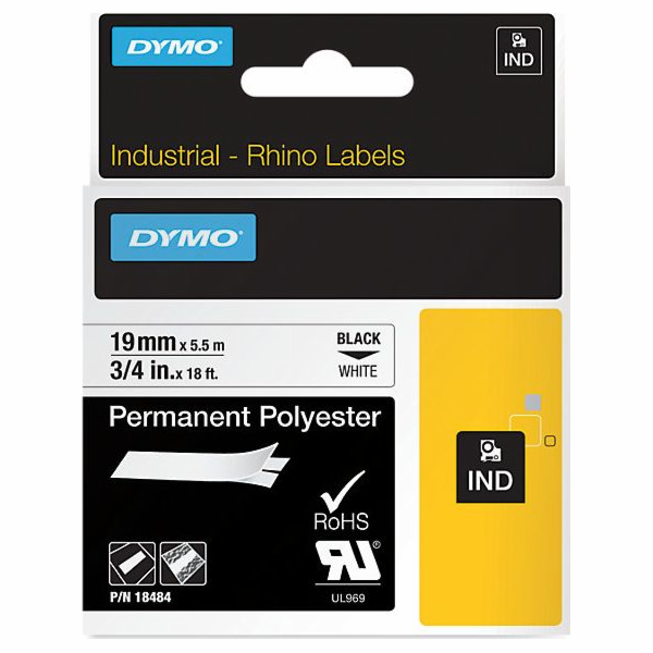 Dymo Permanentní polyesterová páska do tiskárny 19 mm x 5...