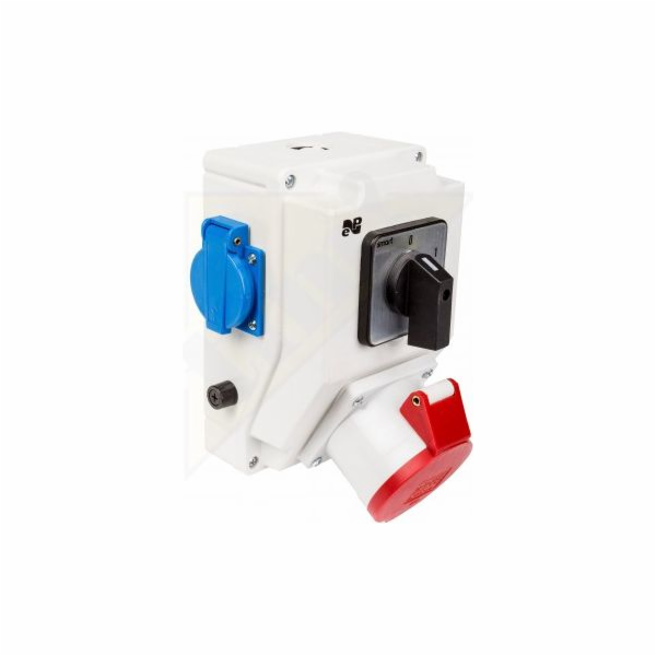 Elektro-Plast Instalační sada se zásuvkou 32A 5P+2x2P+Z R...