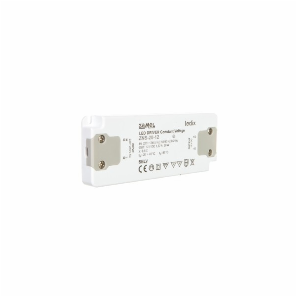 Zamel Napájecí zdroj Slim LED 12V DC 20W ZNS-20-12 (LDX10...