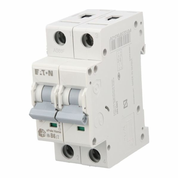 Eaton Jistič 2P B 6A 6kA AC xPole Home HN-B6/2 194858