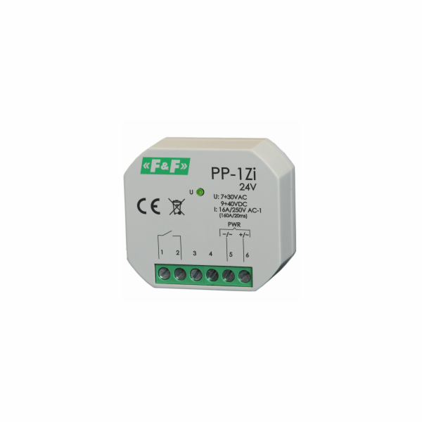 F&F Elektromagnetické relé 1Z 16A P/T - PP-1ZI 24V