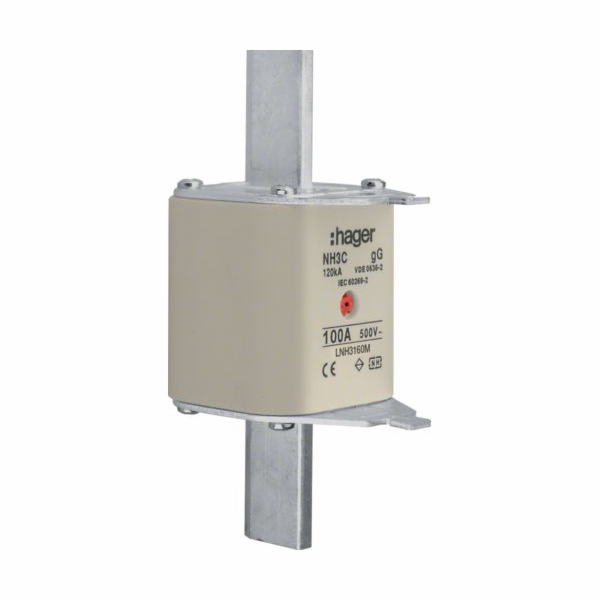 Hager Pojistková vložka NH3C 160A 500V gG (LNH3160M)