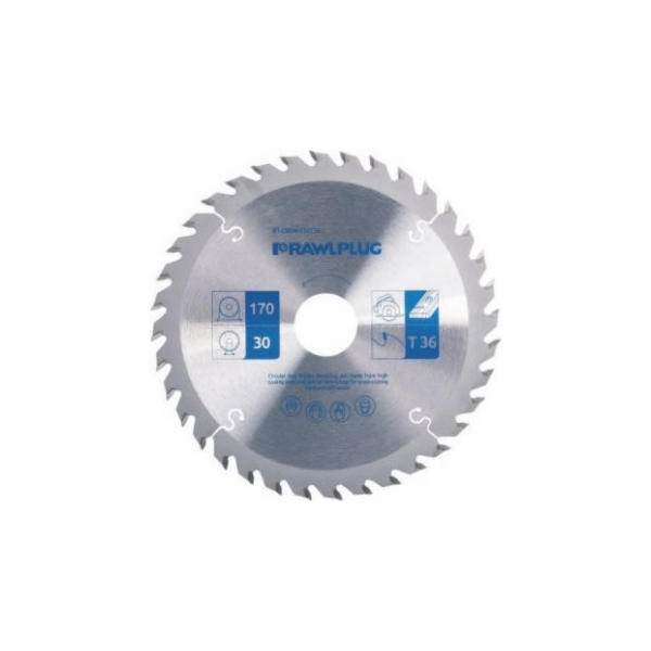 Rawlplug Kotoučová pila na dřevo 350 mm 40 zubů (RT-CSBW-...