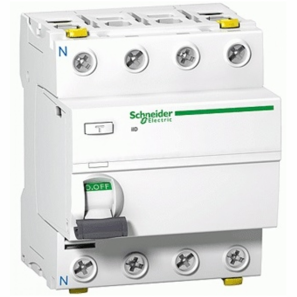 Schneider Diferenciální jistič iID 4P 63A 0,3A AC A9Z14463