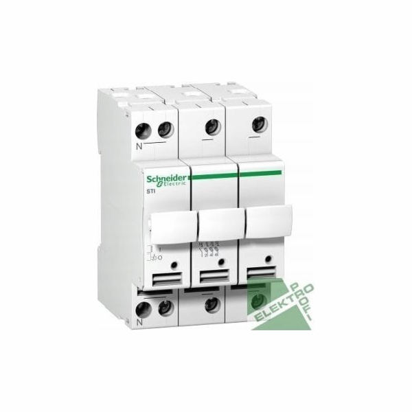 Schneider Electric Pojistková patice STI 3P+N 500V A9N15658