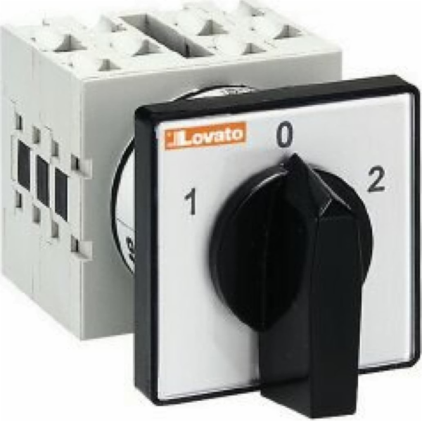 Lovato Electric Vačkový spínač 1-0-2 2P 16A pro zapuštěno...