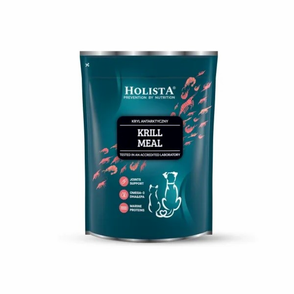 HOLISTA Krill meal - doplňky stravy pro psy a kočky - 500g