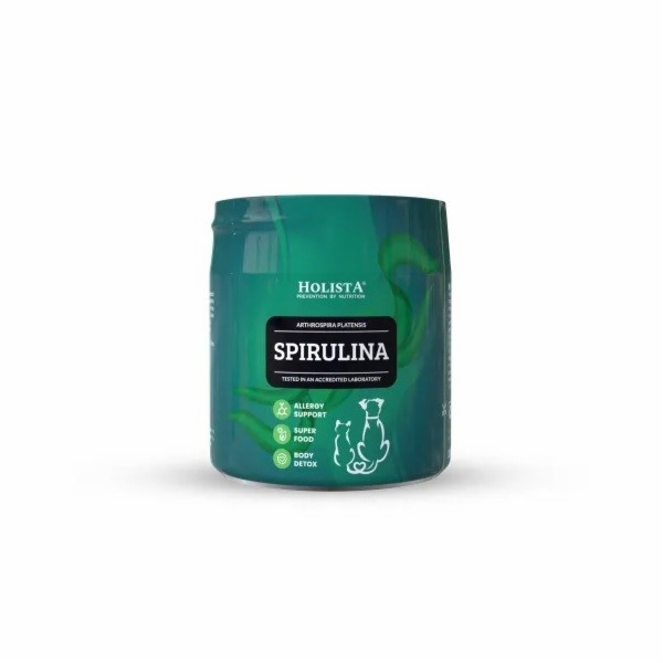 HOLISTA Spirulina - doplňky stravy pro psy a kočky - 100g
