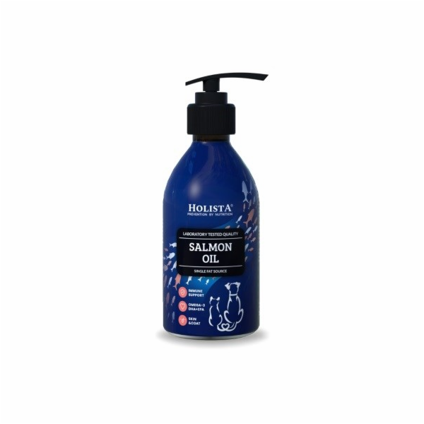 HOLISTA Salmon oil - doplňky stravy pro psy a kočky - 250ml