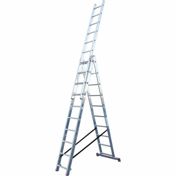 Víceúčelový žebřík Krause Corda, 3 x 10 příček