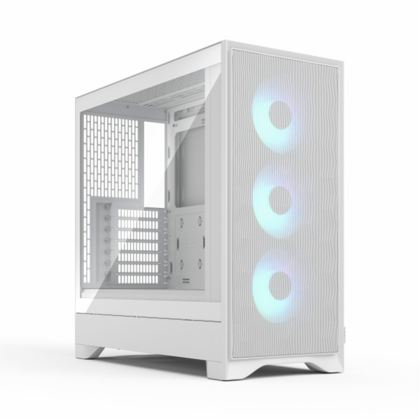 Fractal Design Pouzdro Pop 2 Air, bílé, TG, RGB