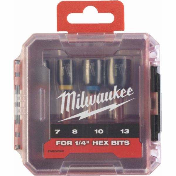 Milwaukee MILWAUKEE BIT S SADOU NÁSTRČNÝCH KLÍČŮ 7/8/10/1...