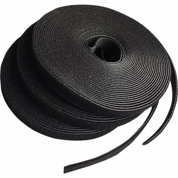 EM Group MAGIC Velcro páska, role 9,5 mm x 22,8 m, černá ...