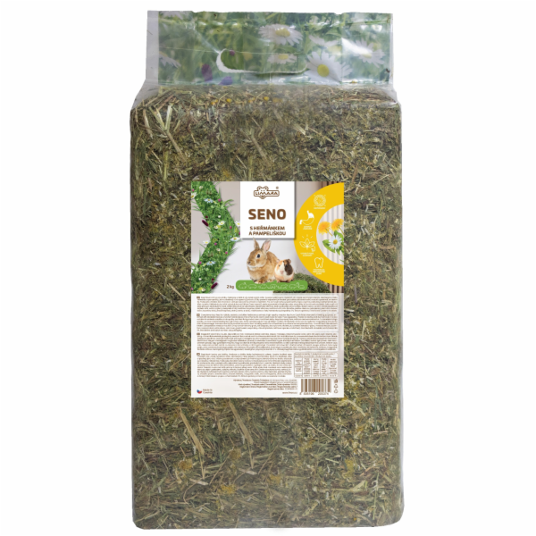 LIMARA Seno s přídavkem heřmánku a pampelišky 60l/2kg