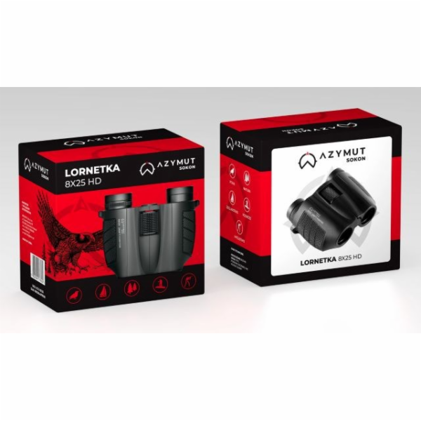 Dalekohled AZYMUT  Sokon 8x25 HD